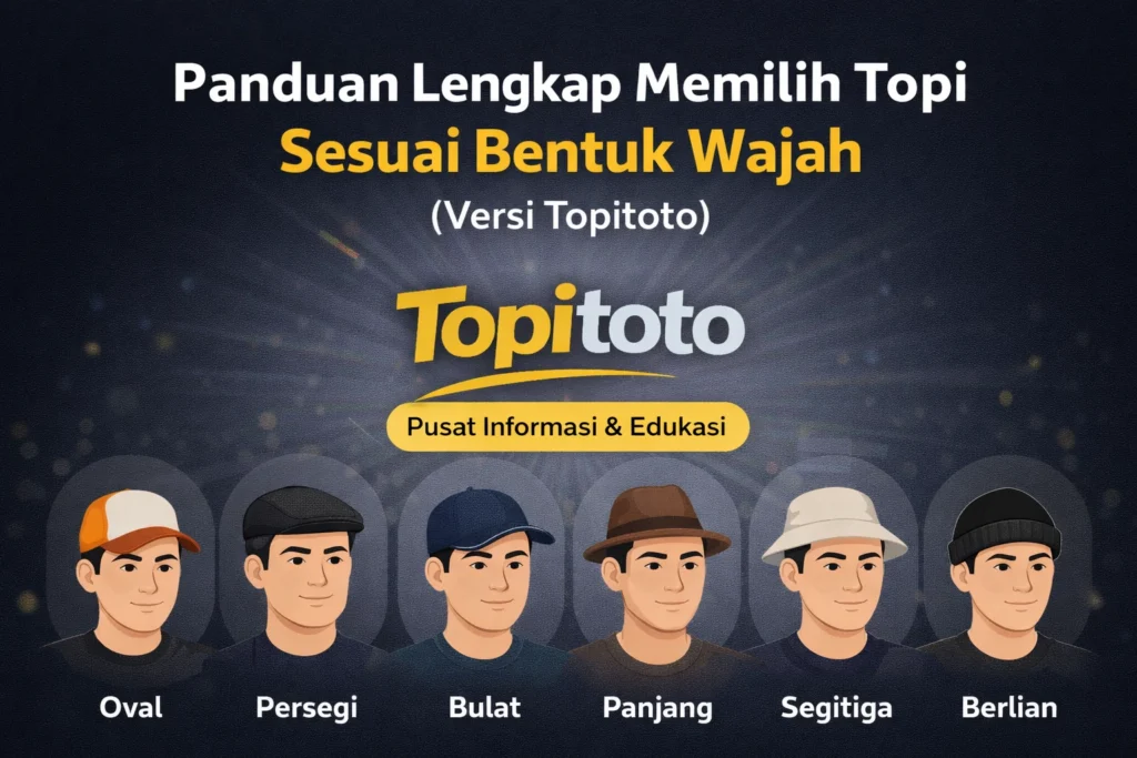 panduan lengkap memilih topi sesuai bentuk wajah