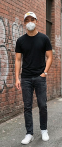 kombinasi style fasion dengan topitoto